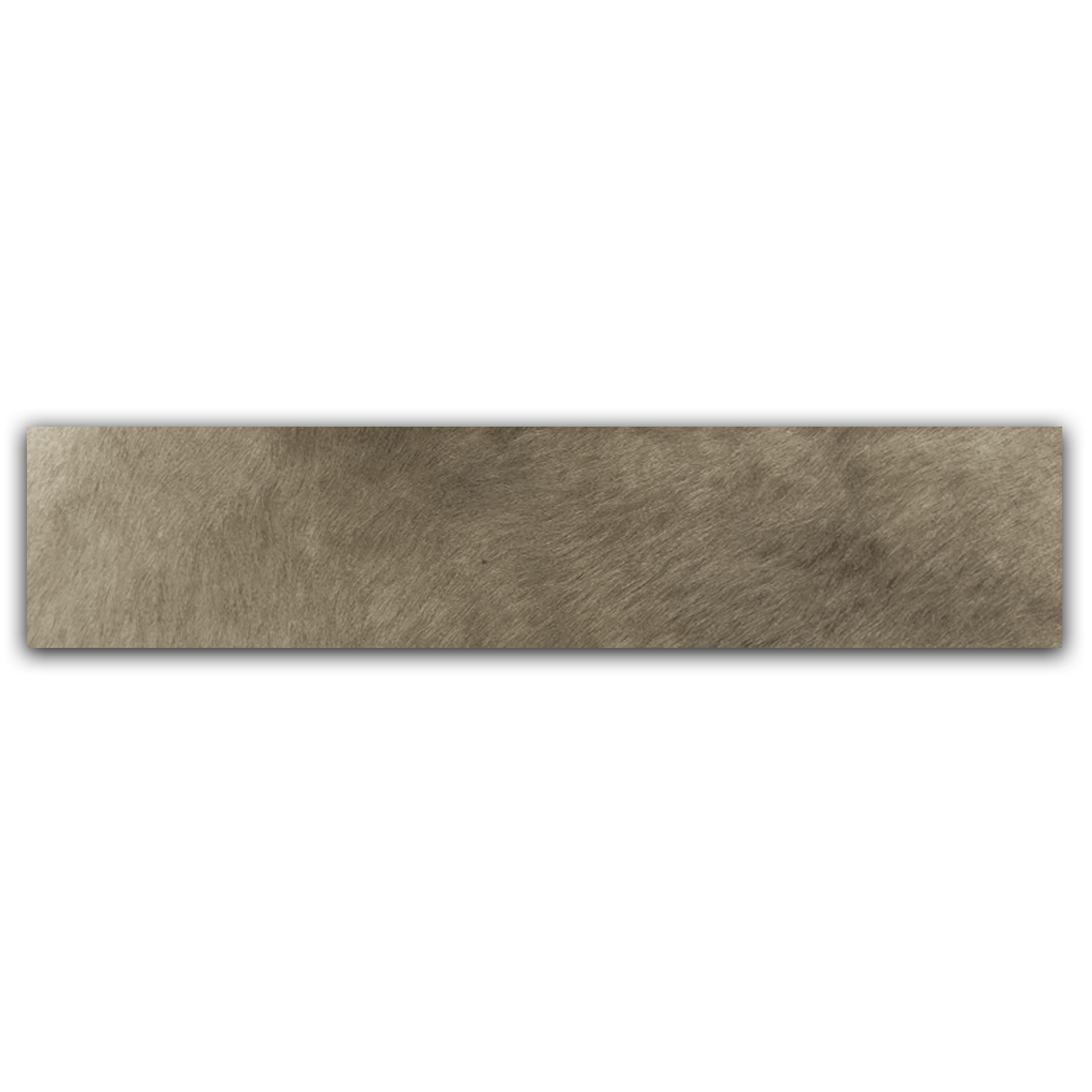 Echt Kuhfell Tischläufer "Die moderne Schönheit" eckig Wohnzimmer Esstisch, modern taupe grau 15x50cm - unendlich - schoen