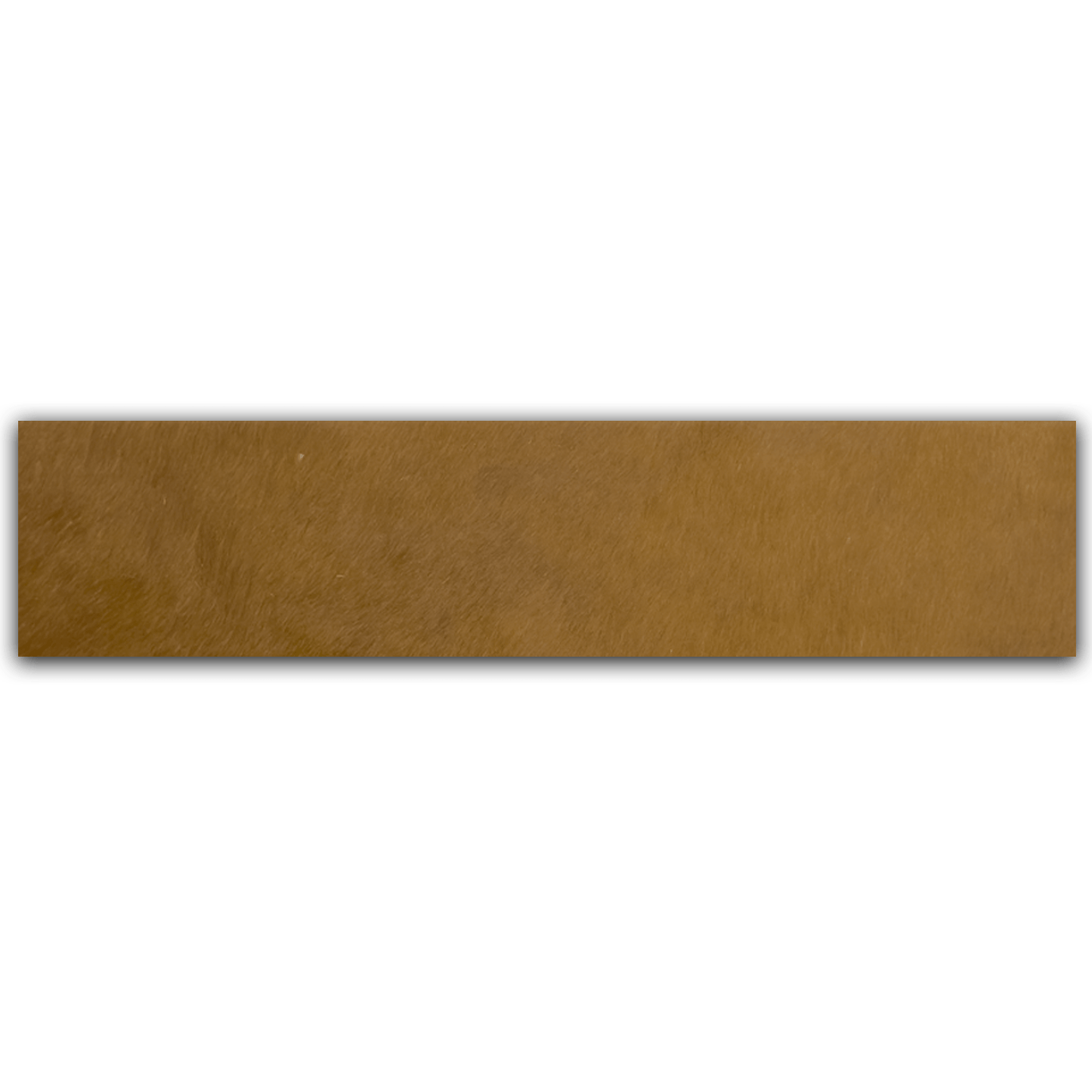 Echt Kuhfell Tischläufer "Die natürliche Schönheit" eckig Wohnzimmer Esstisch, modern rotbraun 15x50cm - unendlich - schoen