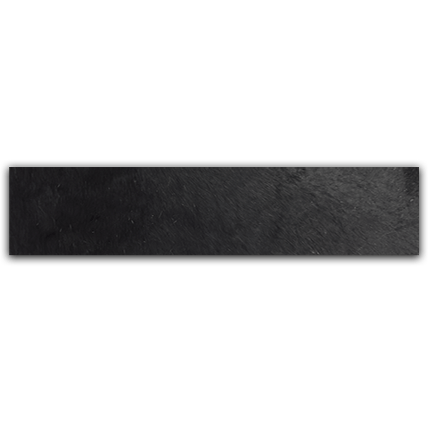Echt Kuhfell Tischläufer "Die schlichte Schönheit" eckig Wohnzimmer Esstisch, modern schwarz 15x50cm - unendlich - schoen