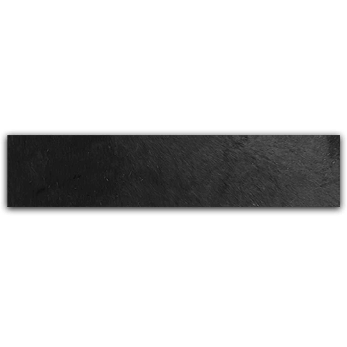 Echt Kuhfell Tischläufer "Die schlichte Schönheit" eckig Wohnzimmer Esstisch, modern schwarz 15x50cm - unendlich - schoen