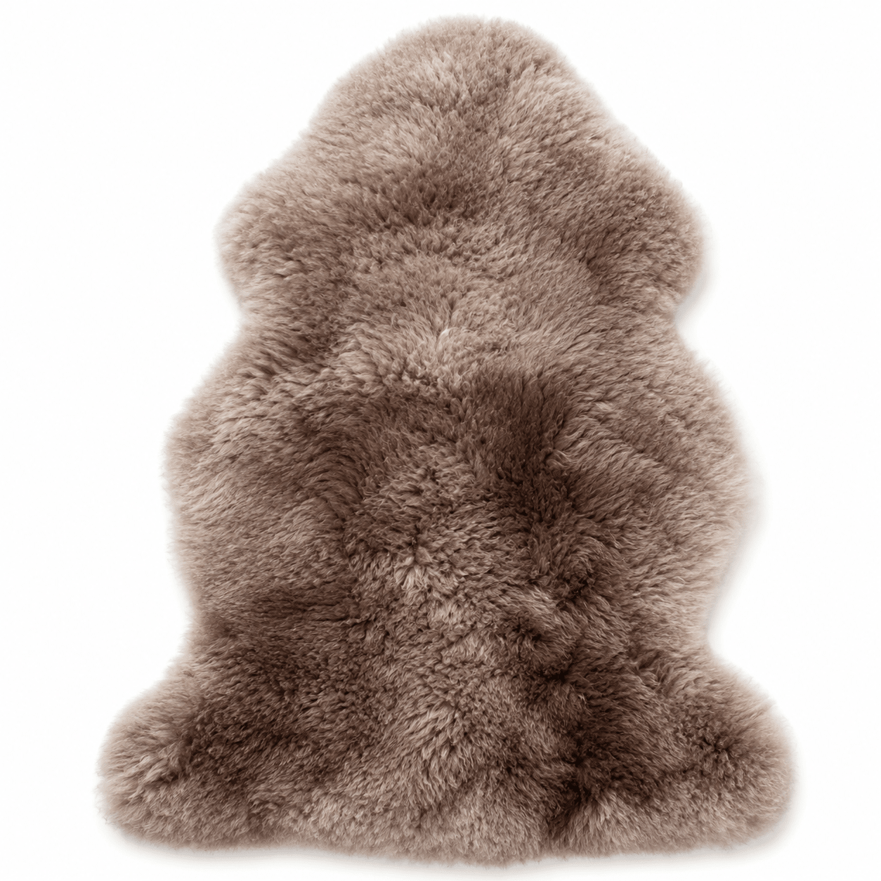 Echtes Lammfell Mushroom – Die ruhige Schönheit | ca. 90–100 cm - unendlich-schoen - Echte Kuhfelle, Platzsets & Tischläufer