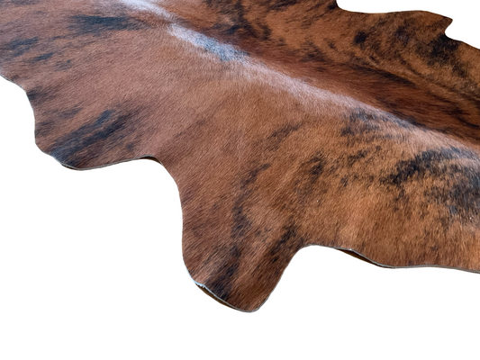 Kuhfell braun gestromt Landhausstil 160x70cm