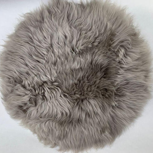 Echtes Schafsfell grau - unendlich - schoen