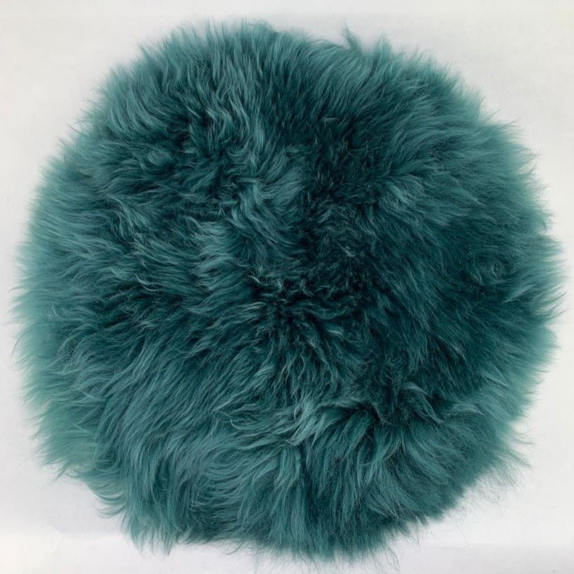 Echtes Schafsfell petrol farbend - unendlich - schoen