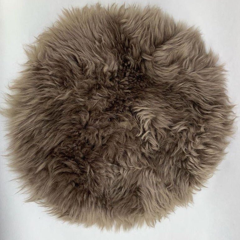 Echtes Schafsfell Taupe - unendlich - schoen